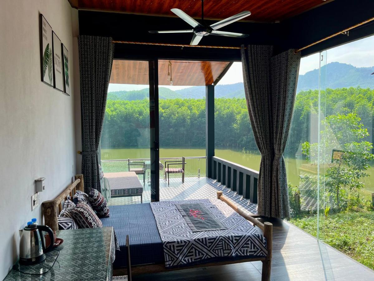 Nguyen Shack Retreat Resort Фонгня Экстерьер фото